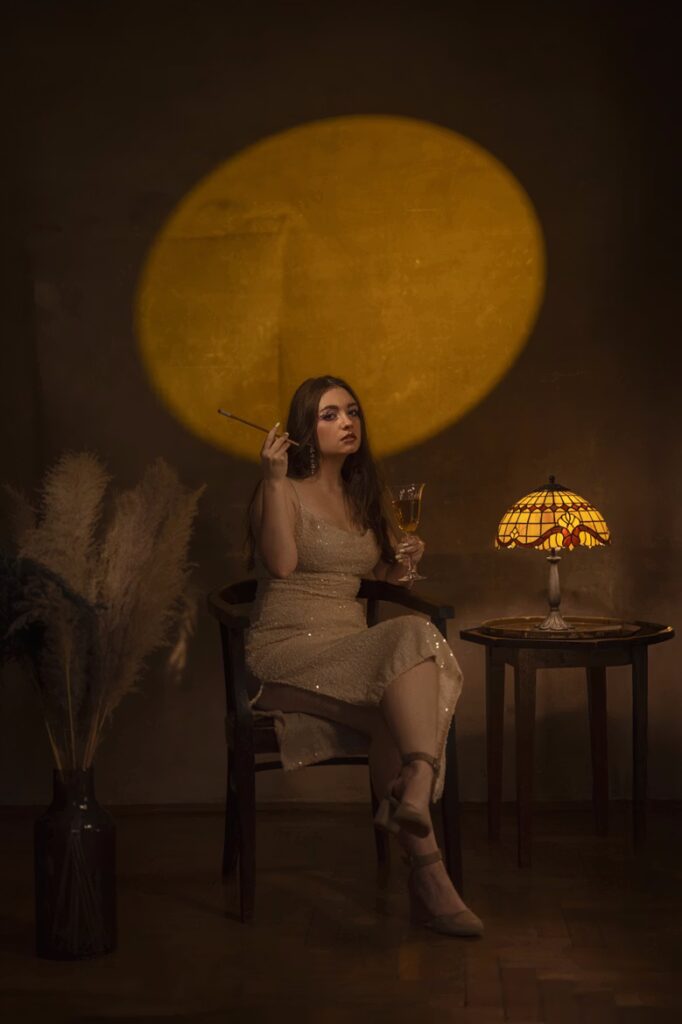 portret inscenizowany