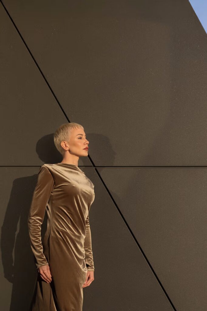 minimalistyczny portret